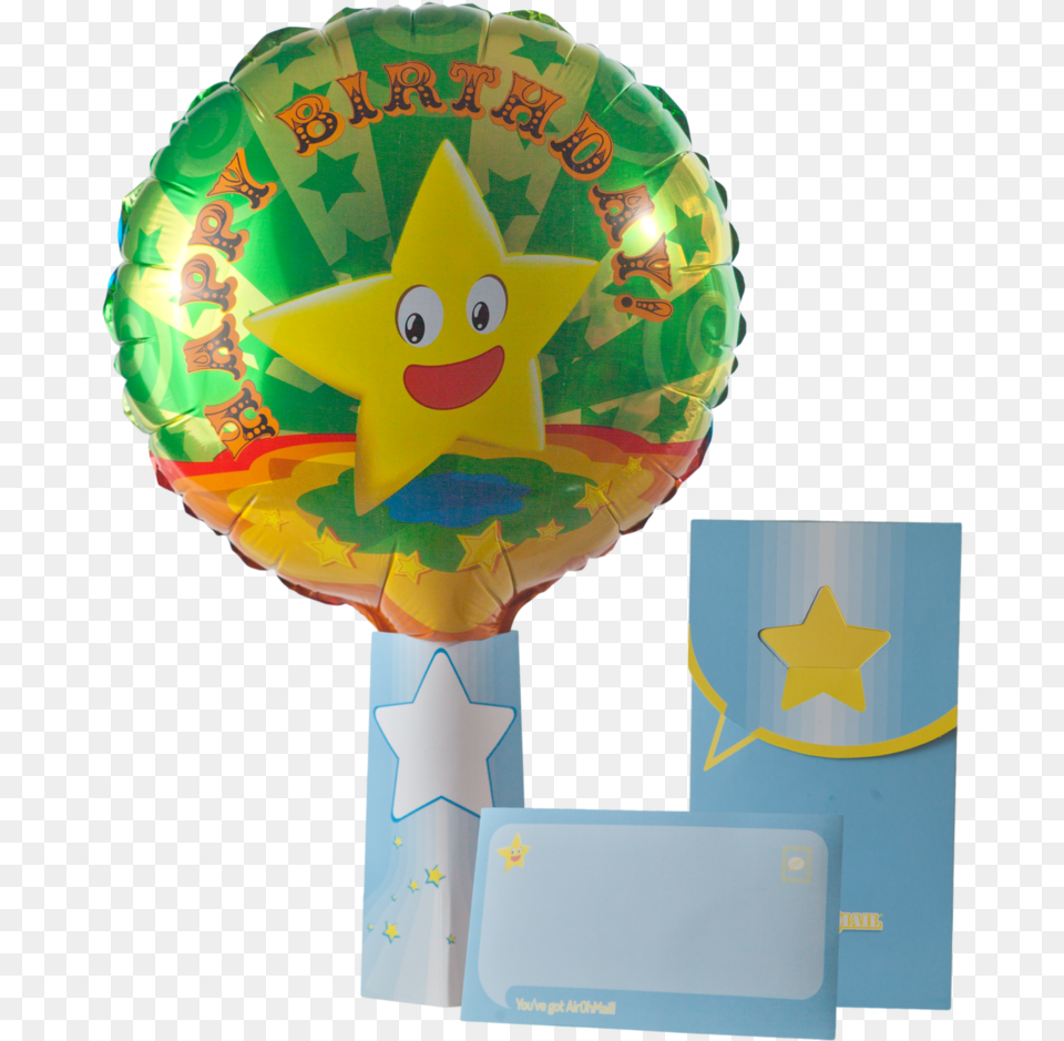 Image Of Lucky Star By Airohmail Illustration, Balloon, Toy, Food, Sweets Free Transparent Png