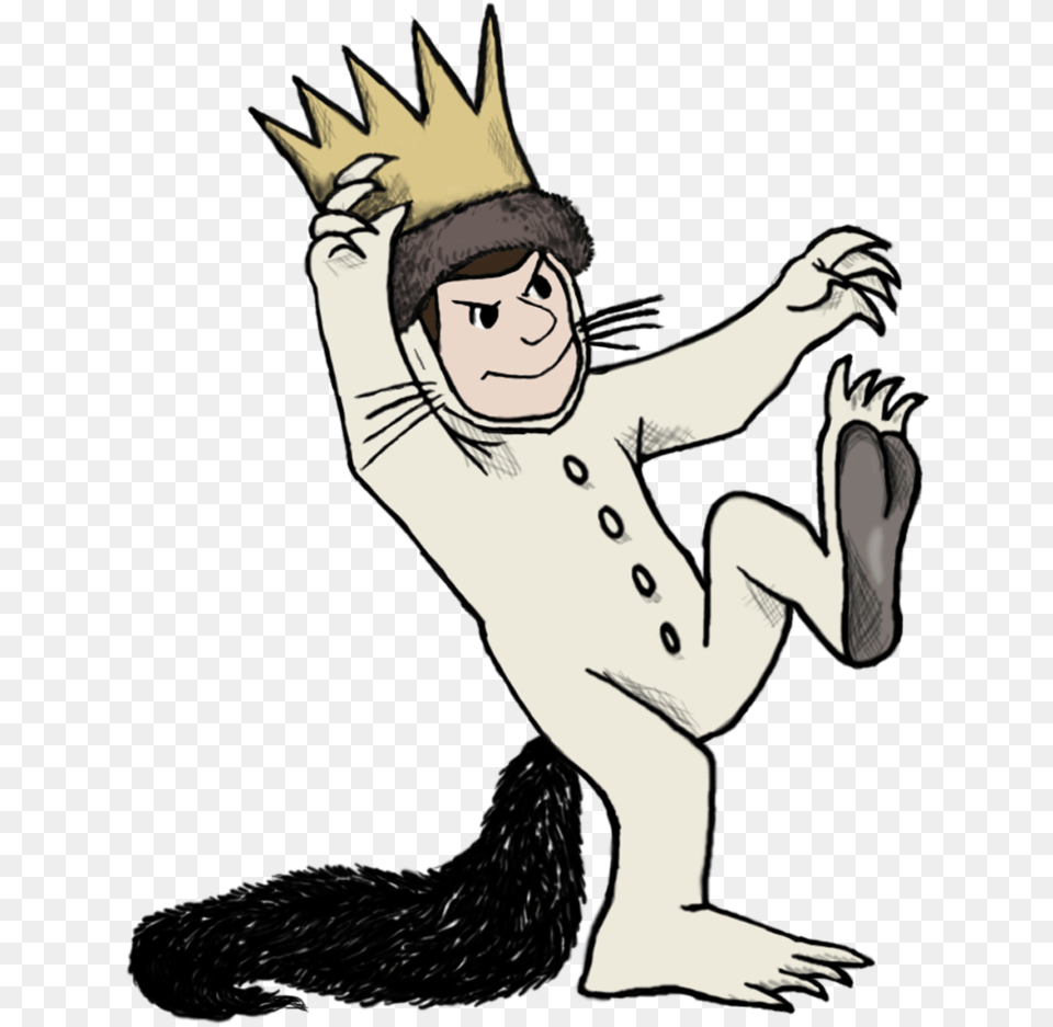 Image Of Max Of The Wild Things Are Wild Things Are Max Clipart, Book, Comics, Publication, Baby Free Png