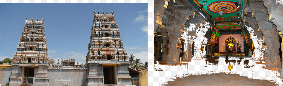 Of Meenakshi Temple At Madurai Hindu Temple, Architecture, Building, City, Person Png Image