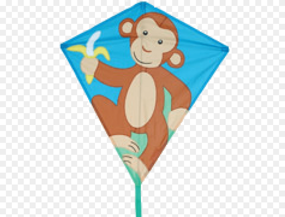 Image Of Mikey Monkey Diamond Kite Monkey Kite, Toy, Baby, Person, Face Free Transparent Png