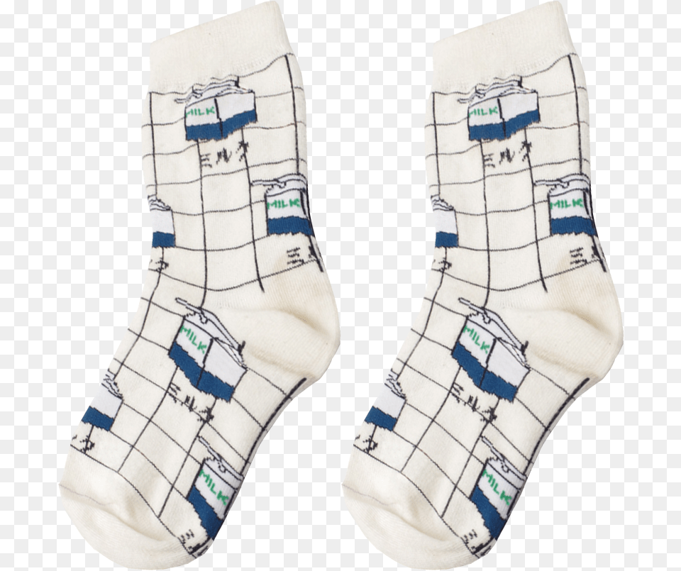 Of Milk Socks Sock, Clothing, Hosiery Png Image