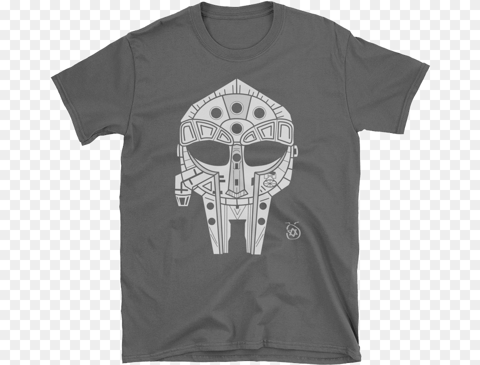 Image Of Millennium Falcon Doom T Shirt Nirvana Bleach T Shirt Brown, Clothing, T-shirt Png