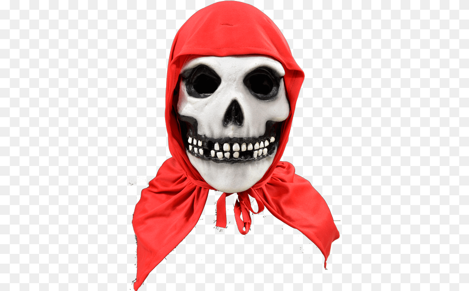 Image Of Misfits Red Hood Fiend Halloween Mask Gardenoaks Misfits Red Hood Fiend Halloween Mask, Clothing, Hoodie, Knitwear, Sweater Free Transparent Png