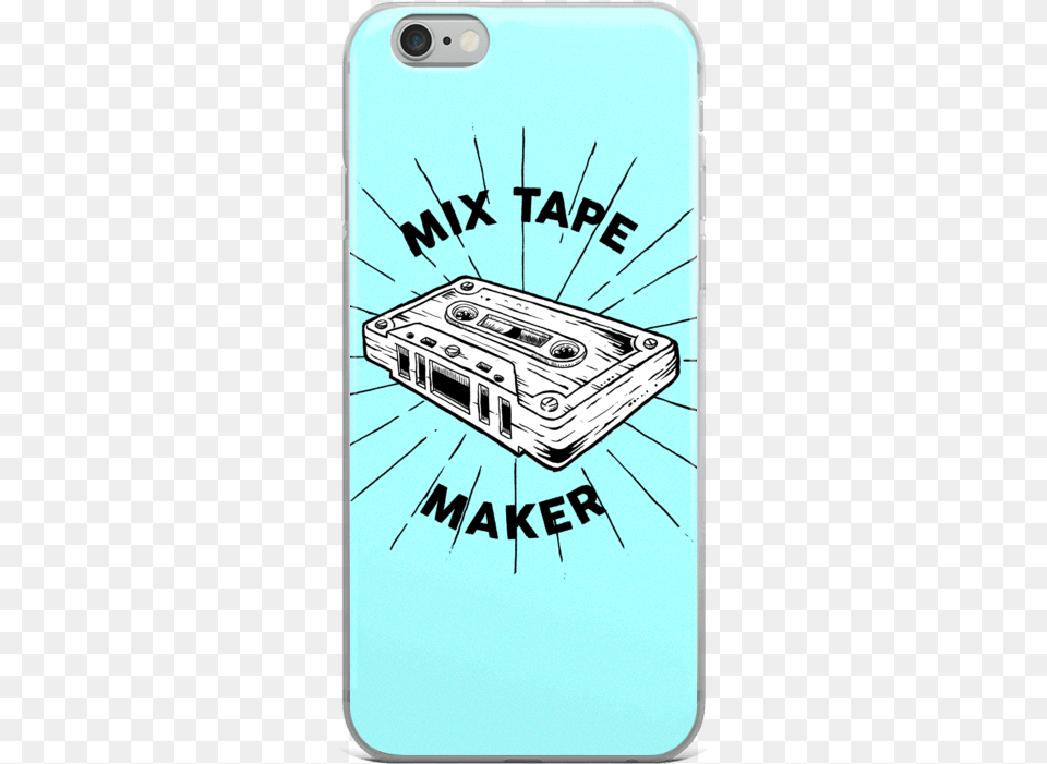 Image Of Mix Tape Maker Iphone Case Iphone, Cassette, Railway, Train, Transportation Free Png Download