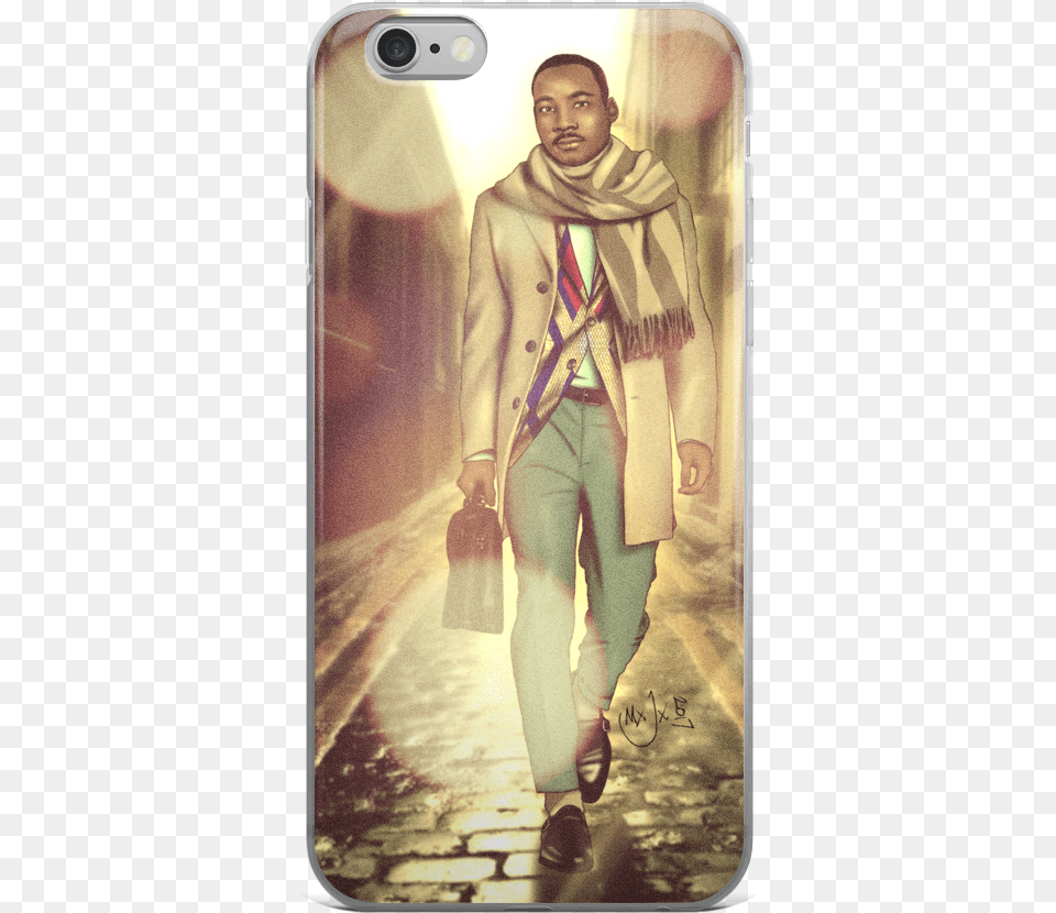 Image Of Mlk Jr Dark Way, Clothing, Coat, Accessories, Person Free Png Download