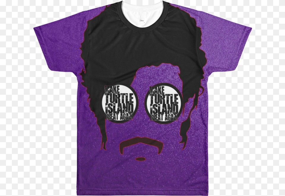 Image Of Mtiga Icons Purple Haze For The Purple Rains Design Marshmello T Shirt, Clothing, T-shirt Free Png