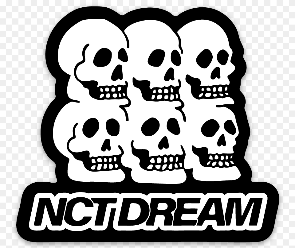 Image Of Nct Dream Boom Boom We Boom Nct Dream, Stencil, Sticker, Baby, Person Free Png