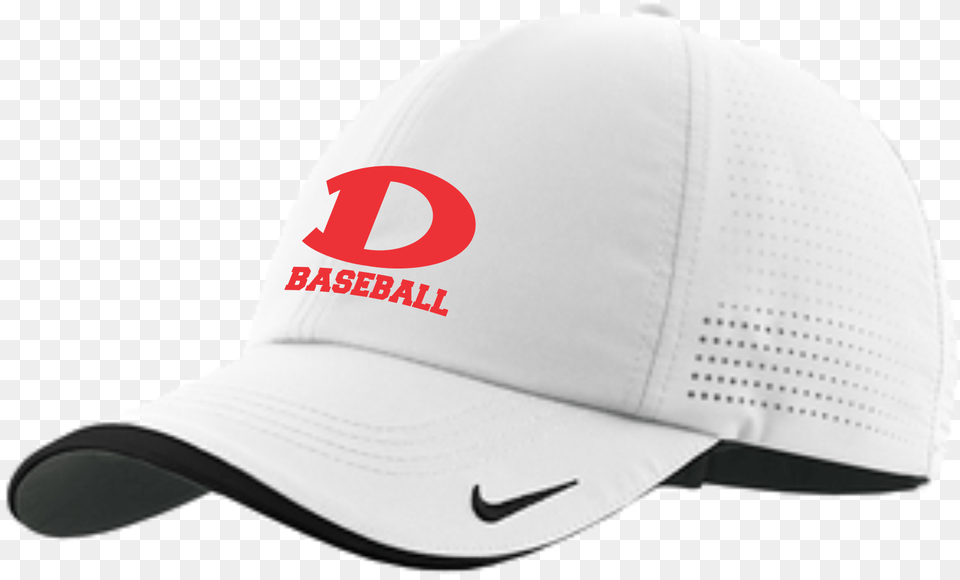 Image Of Nike Golf Dri Fit Swoosh Perforated Cap Custom Baseball Cap, Baseball Cap, Clothing, Hat, Hardhat Png