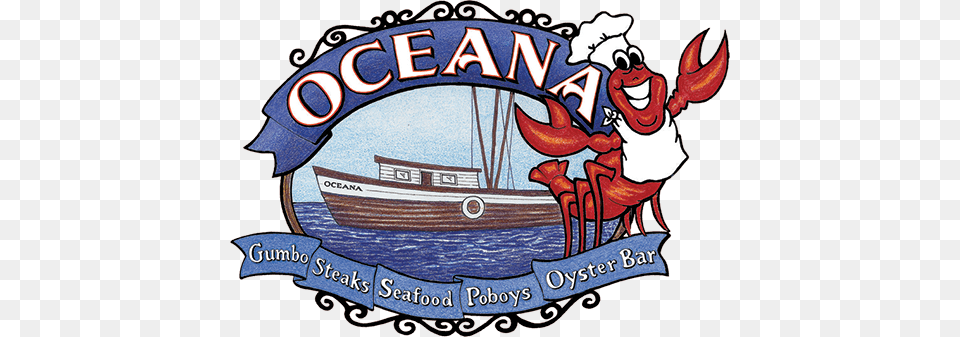 Image Of Oceana Grill New Orleans Restaurant Oceana Gumbo New Orleans, Boat, Transportation, Vehicle, Animal Free Transparent Png