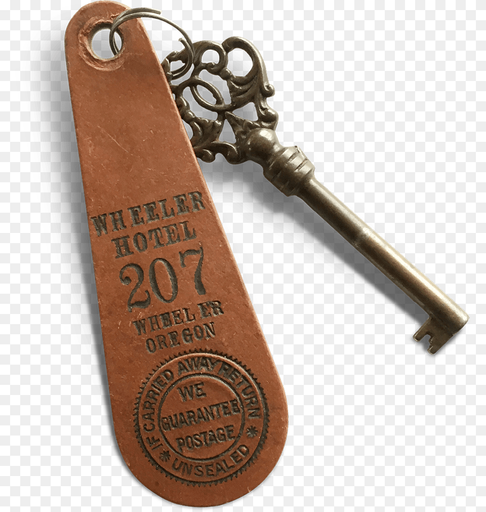 Image Of Old Wheeler Hotel Key Keychain Png