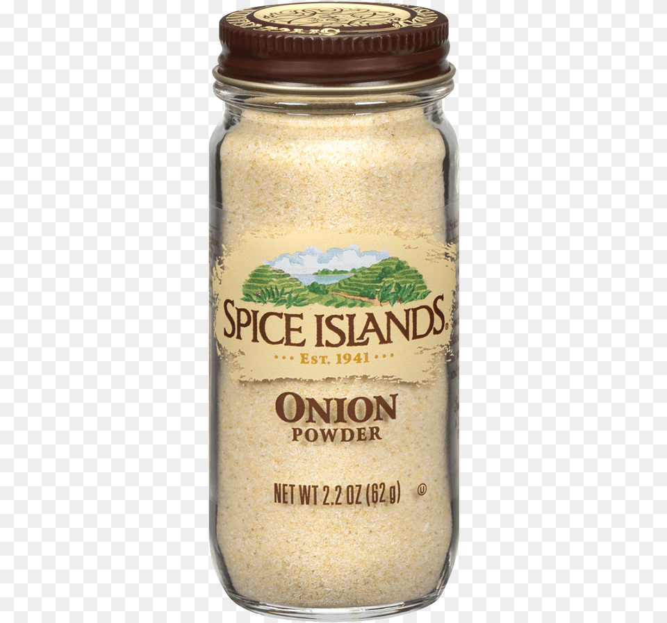 Of Onion Powder Spice Islands, Food, Jar, Mustard, Alcohol Png Image