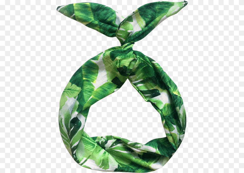 Image Of Palm Leaf Wire Headband Wreath, Accessories, Clothing, Scarf, Gemstone Free Transparent Png