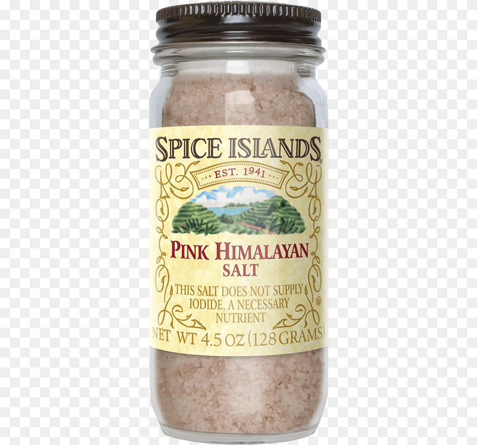 Image Of Pink Himalayan Salt Spice Islands Merlot Salt, Jar, Food, Can, Tin Free Png Download