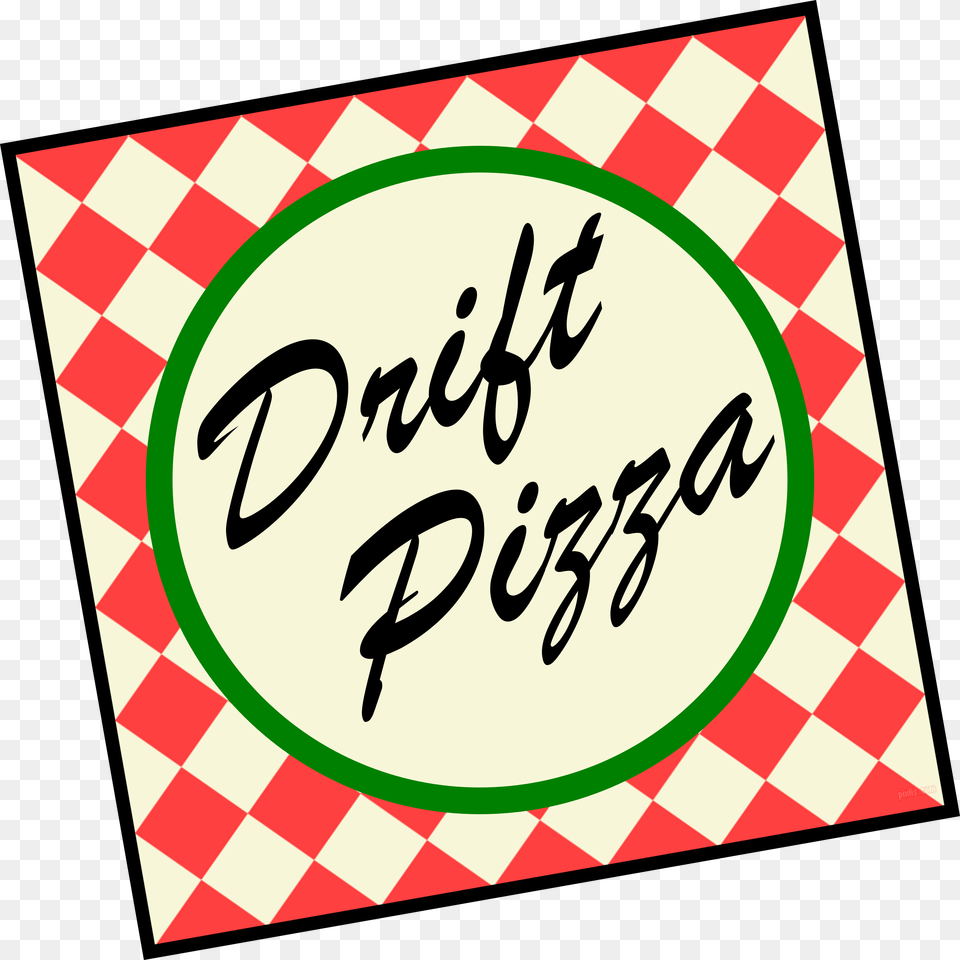 Image Of Pizza Box Sticker, Text Png