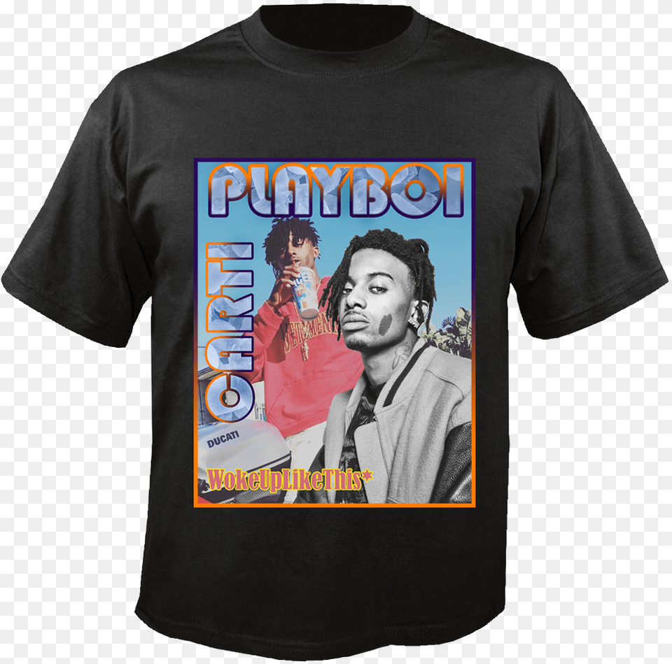 Image Of Playboi Carti Tee Devildriver Trust No One T Shirts, Clothing, Shirt, T-shirt, Adult Free Png Download