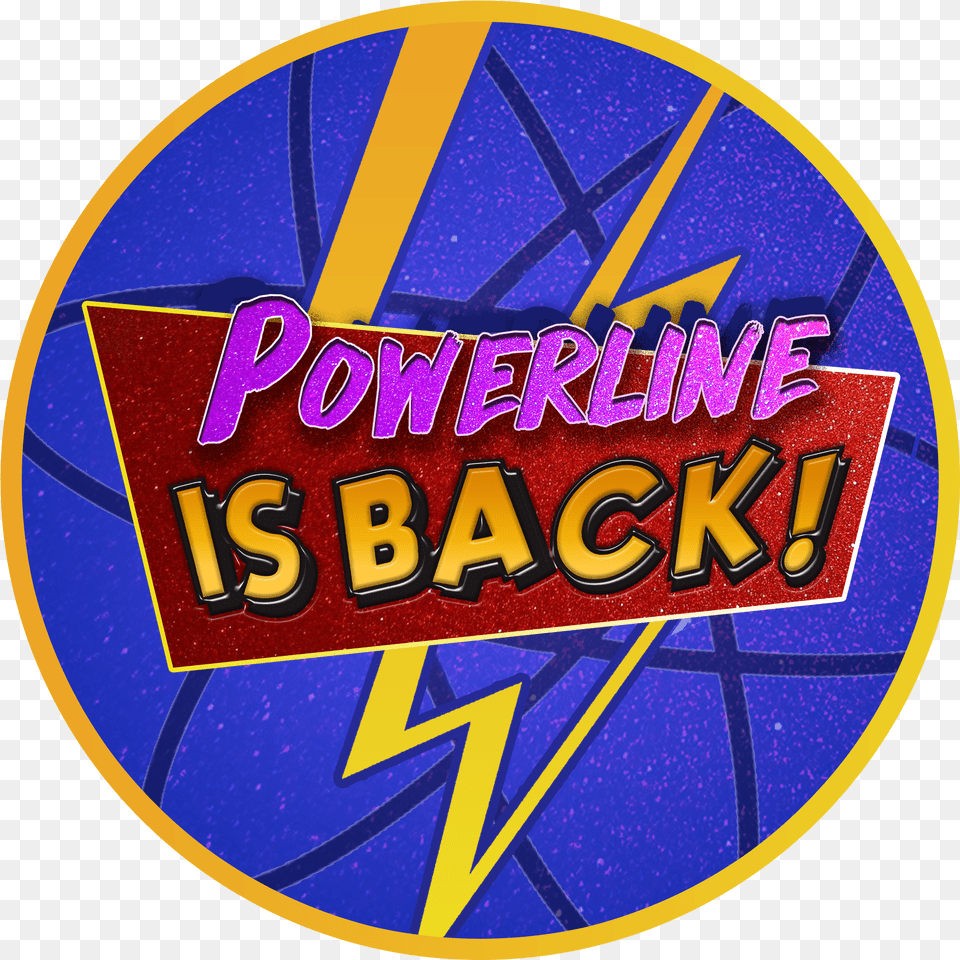 Of Powerline Is Back Button Disneyexaminer Exclusive One Stop Shop, Logo, Sticker, Symbol Png Image