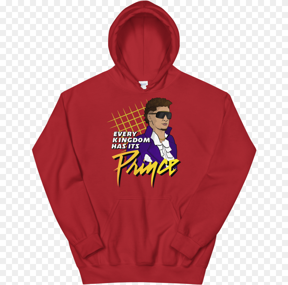 Image Of Prince Of Kansas City Classic Hoodie, Clothing, Knitwear, Sweater, Sweatshirt Png