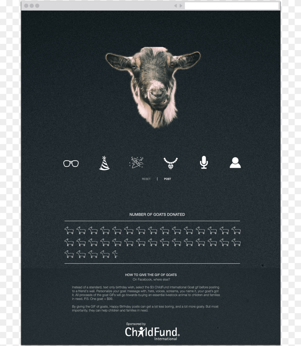 Image Of Prototype Goat, Advertisement, Animal, Livestock, Mammal Free Transparent Png