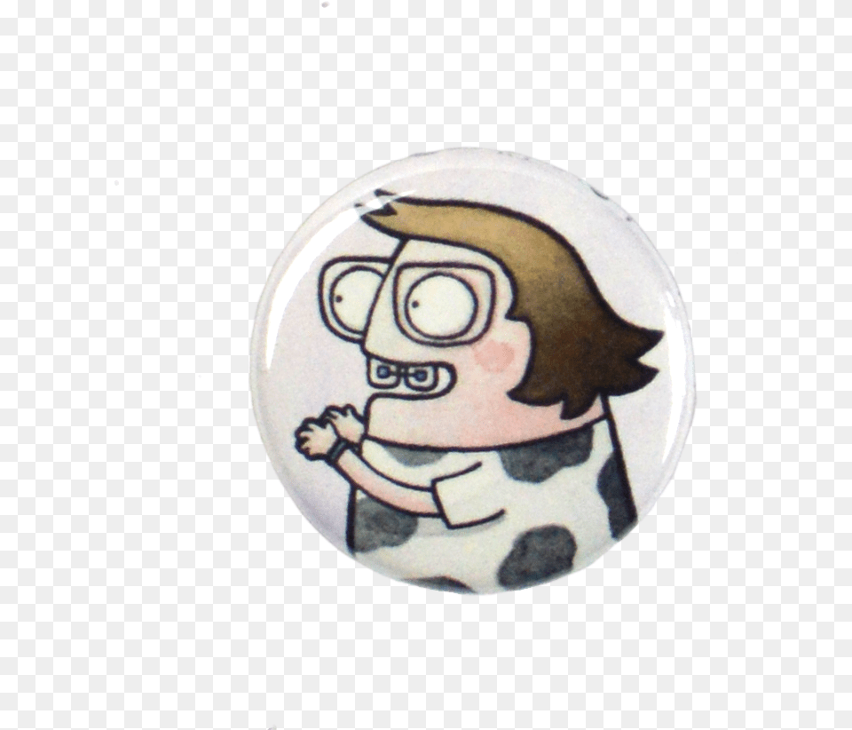 Image Of Quotbracesquot Button Cartoon, Badge, Logo, Symbol, Baby Free Png Download