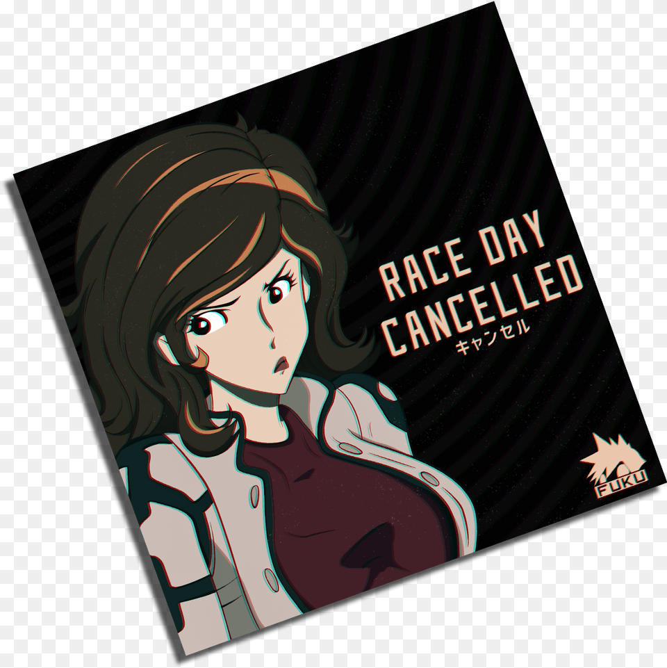 Image Of Race Day Cancelled Cartoon, Book, Comics, Publication, Adult Free Transparent Png