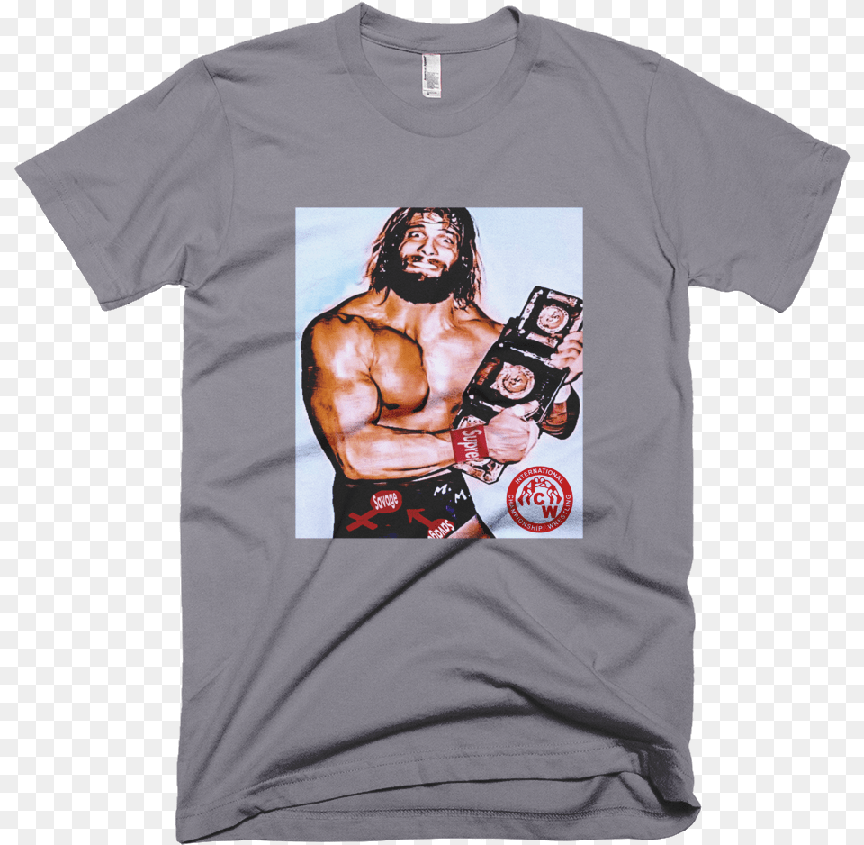 Of Randy Savage Doing The Thing Randy Savage Do The Thing, Clothing, T-shirt, Adult, Male Png Image