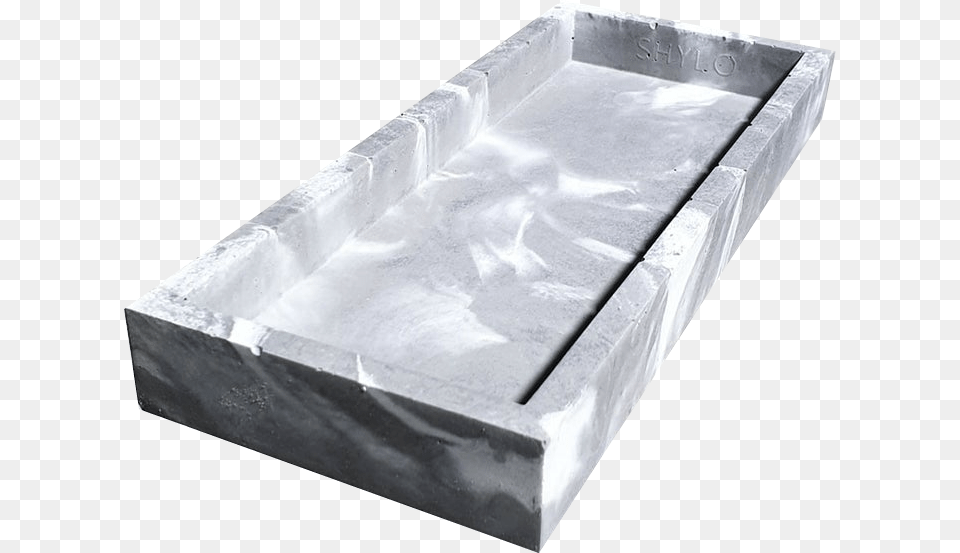 Image Of Rectangle Concrete Tray Box, Aluminium, Hot Tub, Tub Png