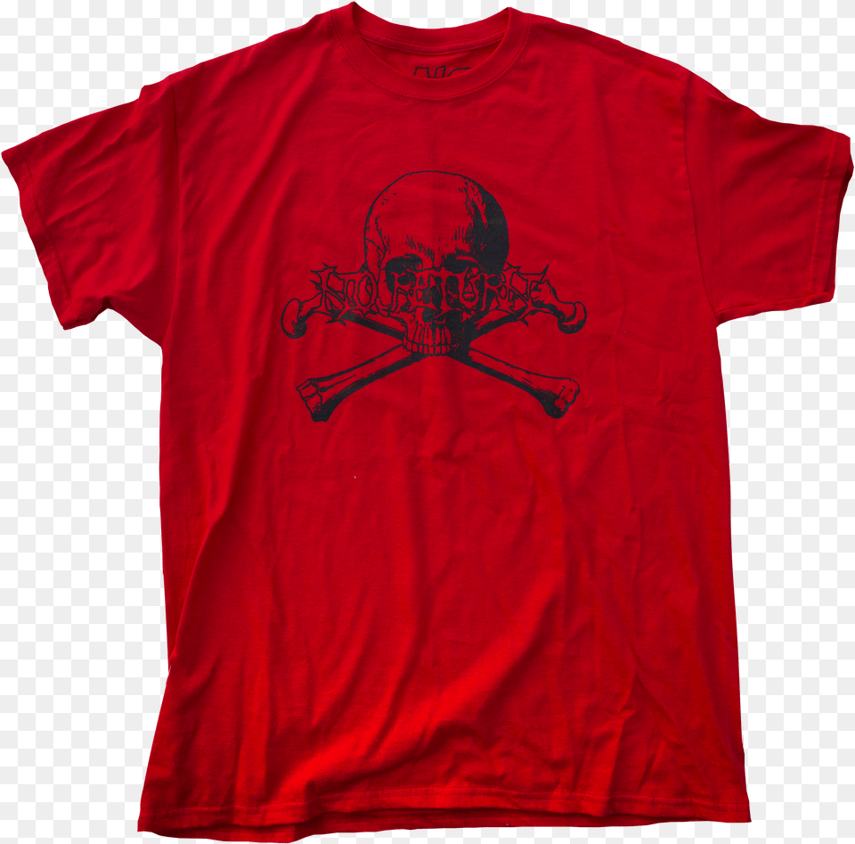 Image Of Red Skull Tee Active Shirt, Baby, Person, Face, Head Png