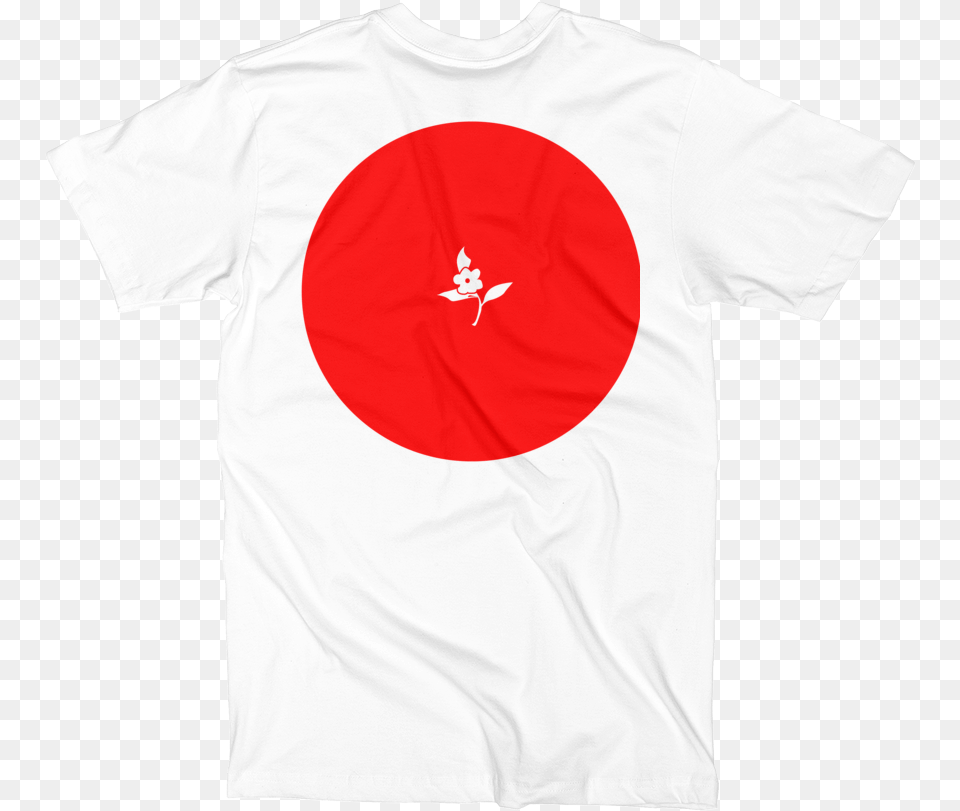 Image Of Red Sun Flower Tee Active Shirt, Clothing, T-shirt Free Png