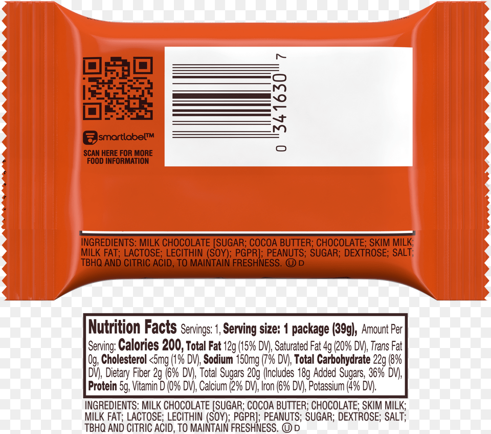 Image Of Reese S Big Cup Peanut Butter Cup Standard Paper, Food, Sweets, Qr Code Png