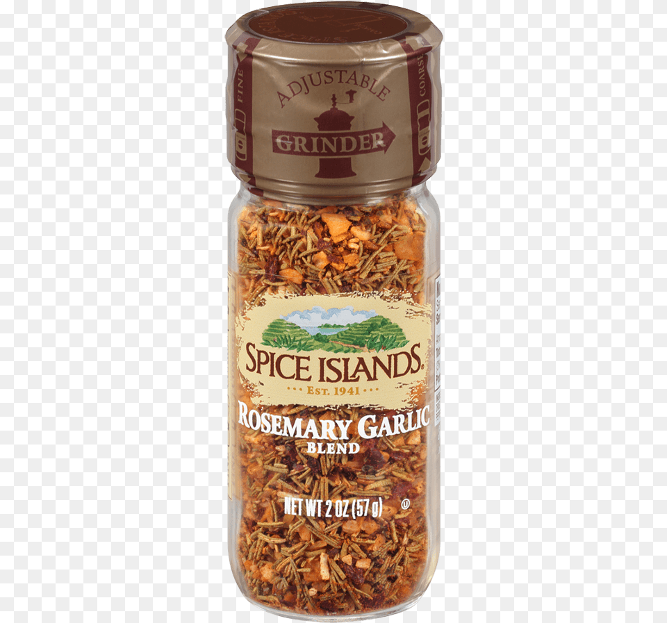 Image Of Rosemary Garlic Adjustable Grinder Spice Islands, Herbal, Herbs, Plant, Tobacco Free Png