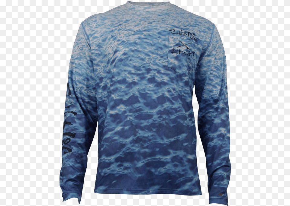 Image Of Salt Life Pocket Long Sleeve Long Sleeved T Shirt, Clothing, Long Sleeve Free Png