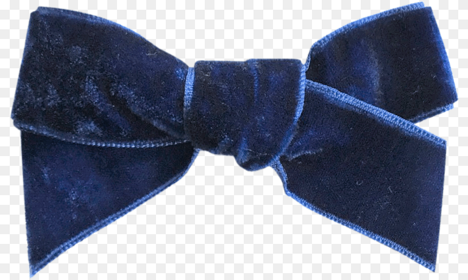 Image Of Sapphire French Velvet Bow Clip Paisley, Accessories, Formal Wear, Tie, Bow Tie Free Transparent Png