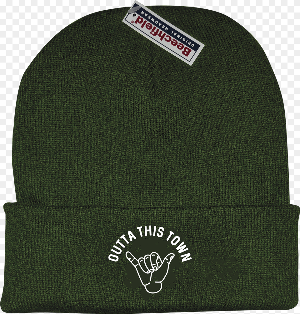 Image Of Shaka Beanie Olive Green Beanie Free Transparent Png