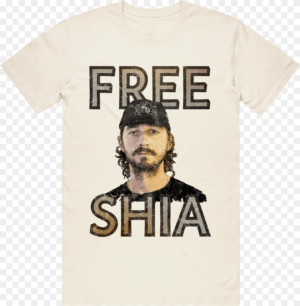 Image Of Shia, T-shirt, Clothing, Person, Man Free Png Download