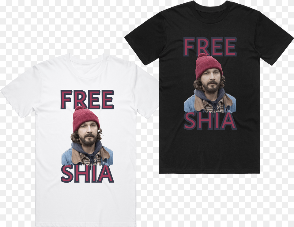 Of Shia Captain America, T-shirt, Clothing, Hat, Person Png Image