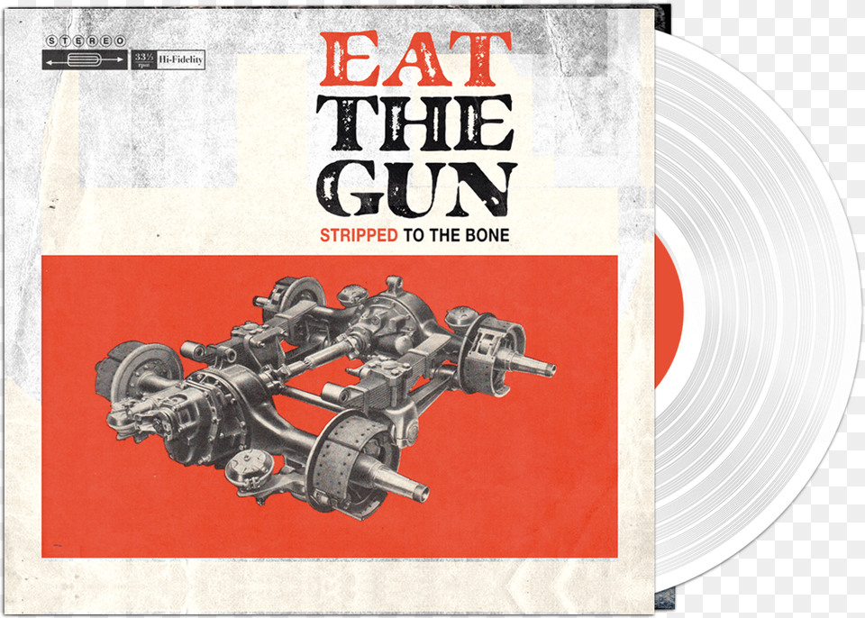 Image Of Stripped To The Bone Eat The Gun Stripped To The Bone, Advertisement, Poster, Machine, Wheel Free Transparent Png