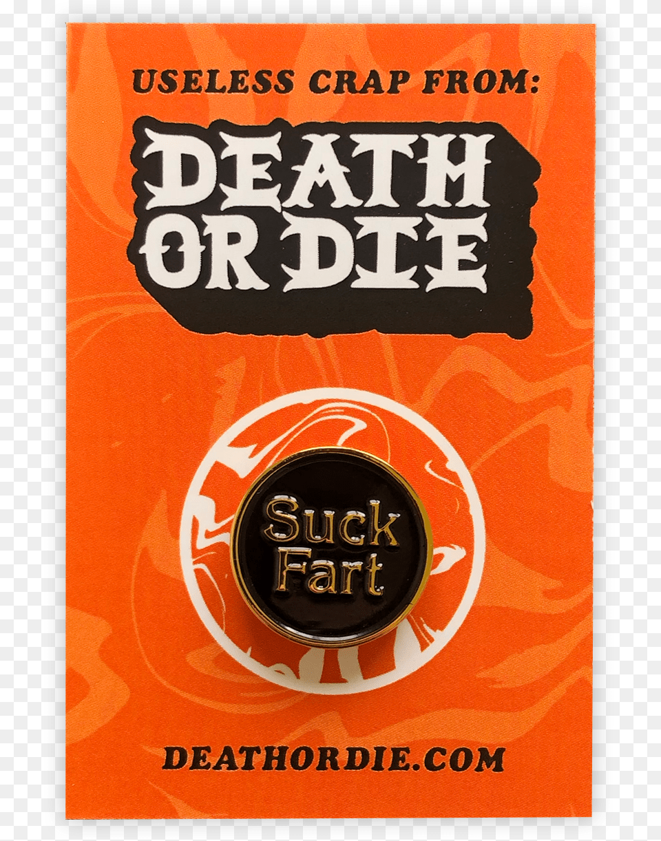 Image Of Suck Fart Enamel Pin Poster, Advertisement, Book, Publication Free Transparent Png