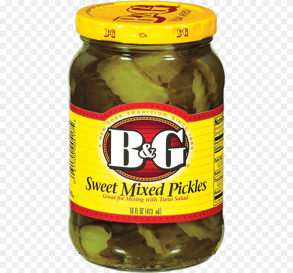 Image Of Sweet Mixed Pickles Jar Hot Cherry Peppers, Food, Pickle, Relish, Can Free Png