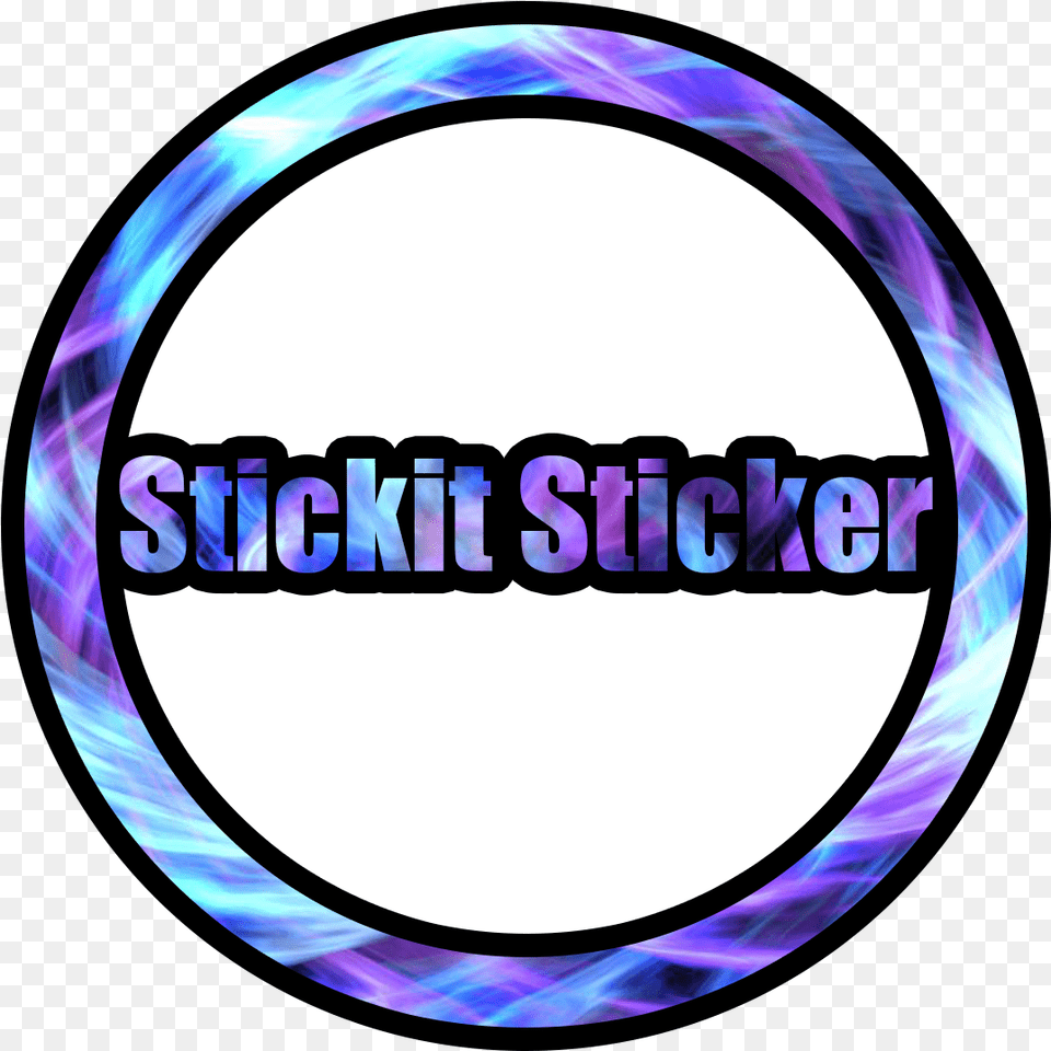 Image Of Swirl Circular Sticker, Logo, Purple, Disk Png