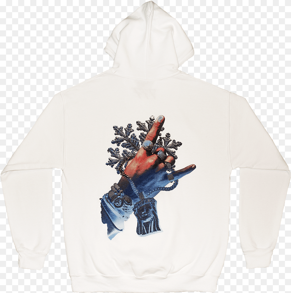 Image Of Tl Pyrex White Hoodie Hoodie, Sweatshirt, Clothing, Knitwear, Sweater Free Transparent Png