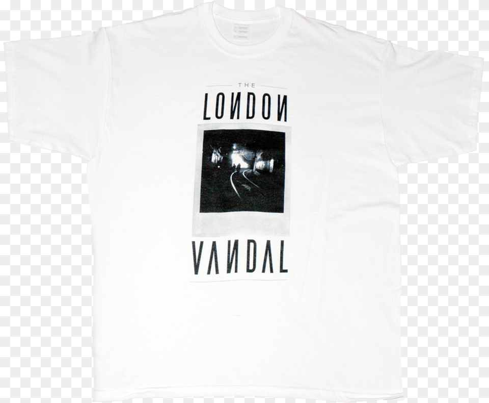 Image Of Train Yard Polaroid Active Shirt, Clothing, T-shirt Free Png Download