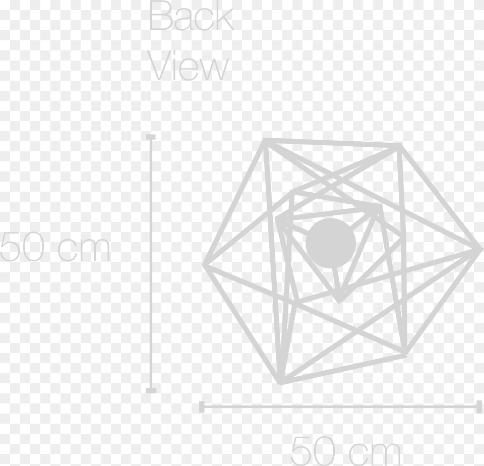 Image Of Twisted Icosahedron Triangle, Accessories, Diamond, Gemstone, Jewelry Free Png Download