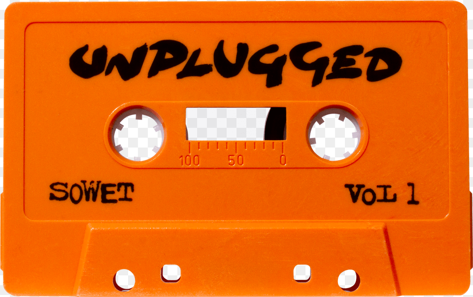 Image Of Unplugged Vol 1 Cassette Tape Orange, Car, Transportation, Vehicle Free Png