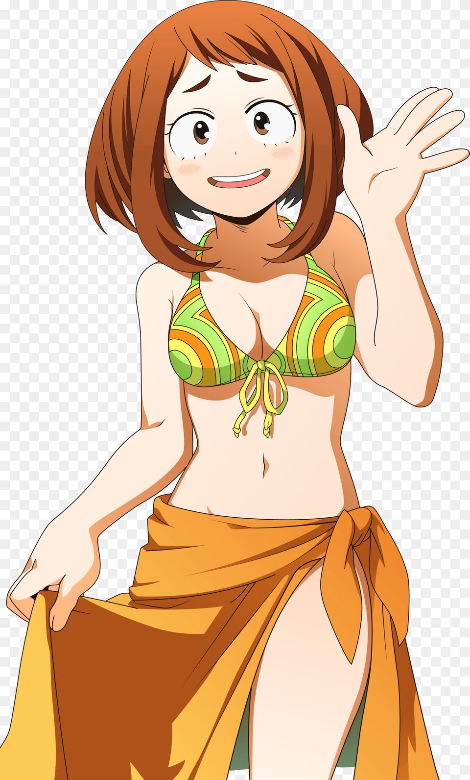 Image Of Uraraka Ochako Bikini Die Cut Download My Hero Academia Uraraka Bikini, Adult, Female, Person, Woman Png