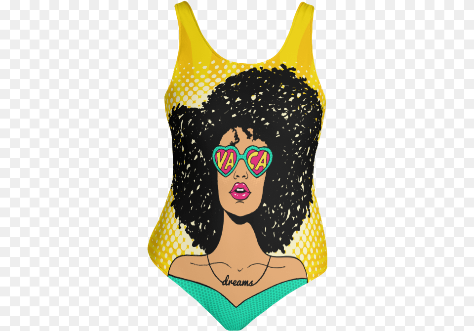 Image Of Vaca Dreams Swimsuit Illustration, Clothing, Swimwear, Woman, Adult Png