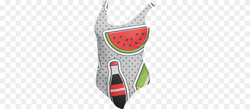 Image Of Watermelon Coke Bodysuit Watermelon, Food, Fruit, Plant, Produce Png