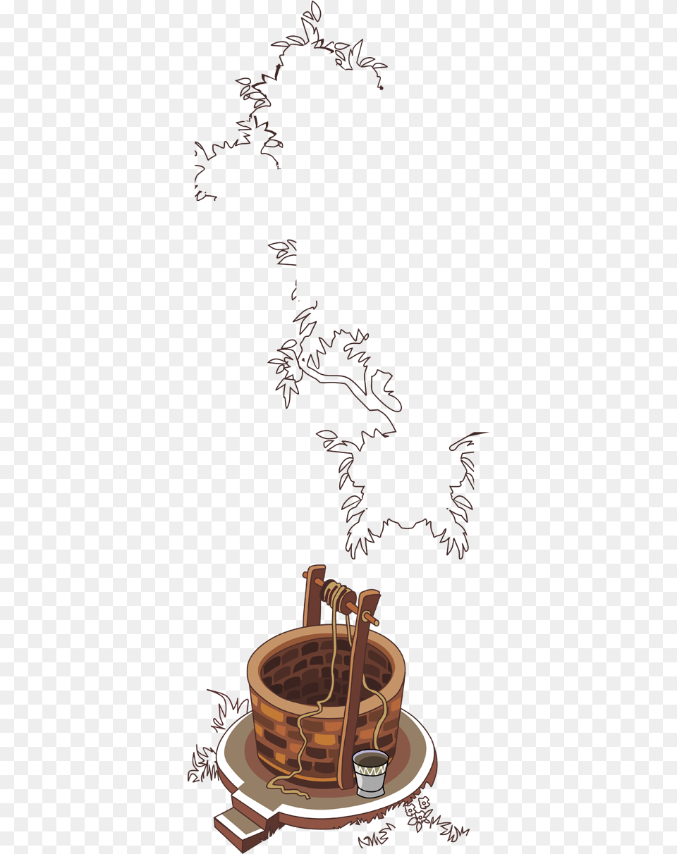 Of Well Chair, Basket Png Image