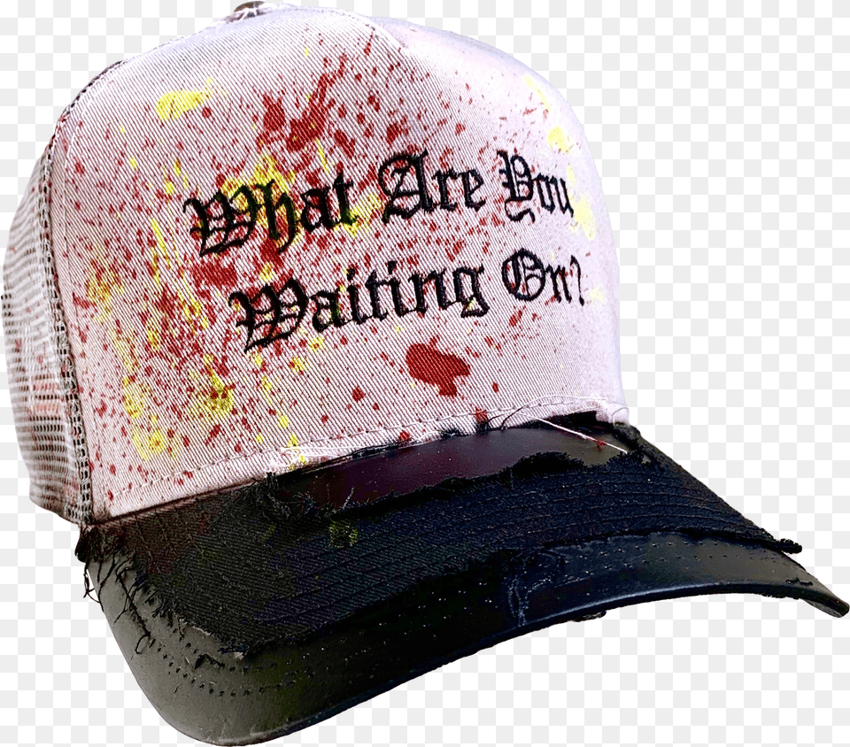 Image Of What Are You Waiting On Hat Baseball Cap Png