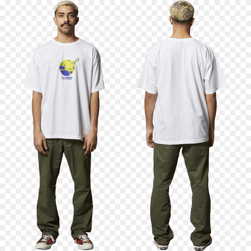 Of Wrecking Ball Tee Man, T-shirt, Clothing, Sleeve, Person Png Image