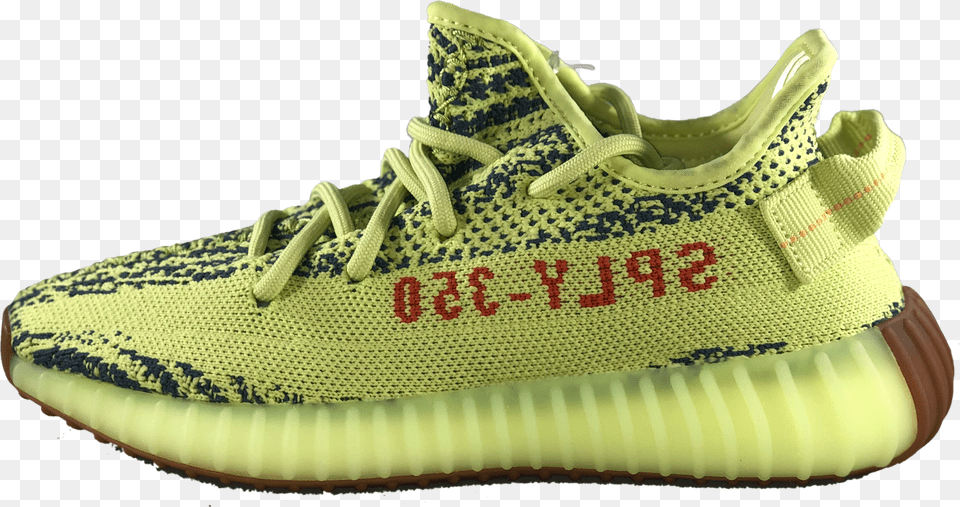 Of Yeezy 350 Semi Frozen Sneakers, Clothing, Footwear, Shoe, Sneaker Png Image